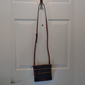 Navy Dooney and Bourke crossbody